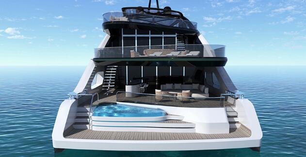 Vripack揭示30米三甲板探险游艇概念设计